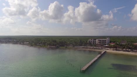 Flying-away-from-the-hotel-zone-of-a-small-beach-village