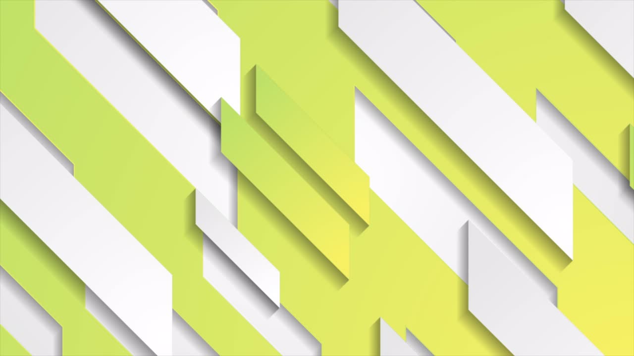 abstracto gris verde amarillo corte de papel tecnología fondo de movimiento corporativo
