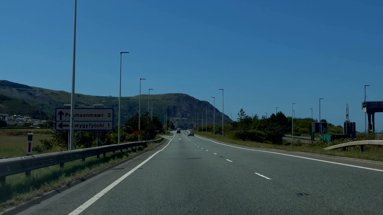 a55 고속도로 북부 웨일즈