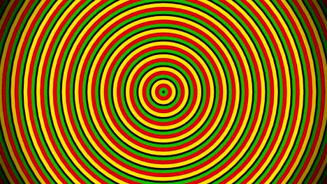 colorful circles animation, circle transition. seamless loops