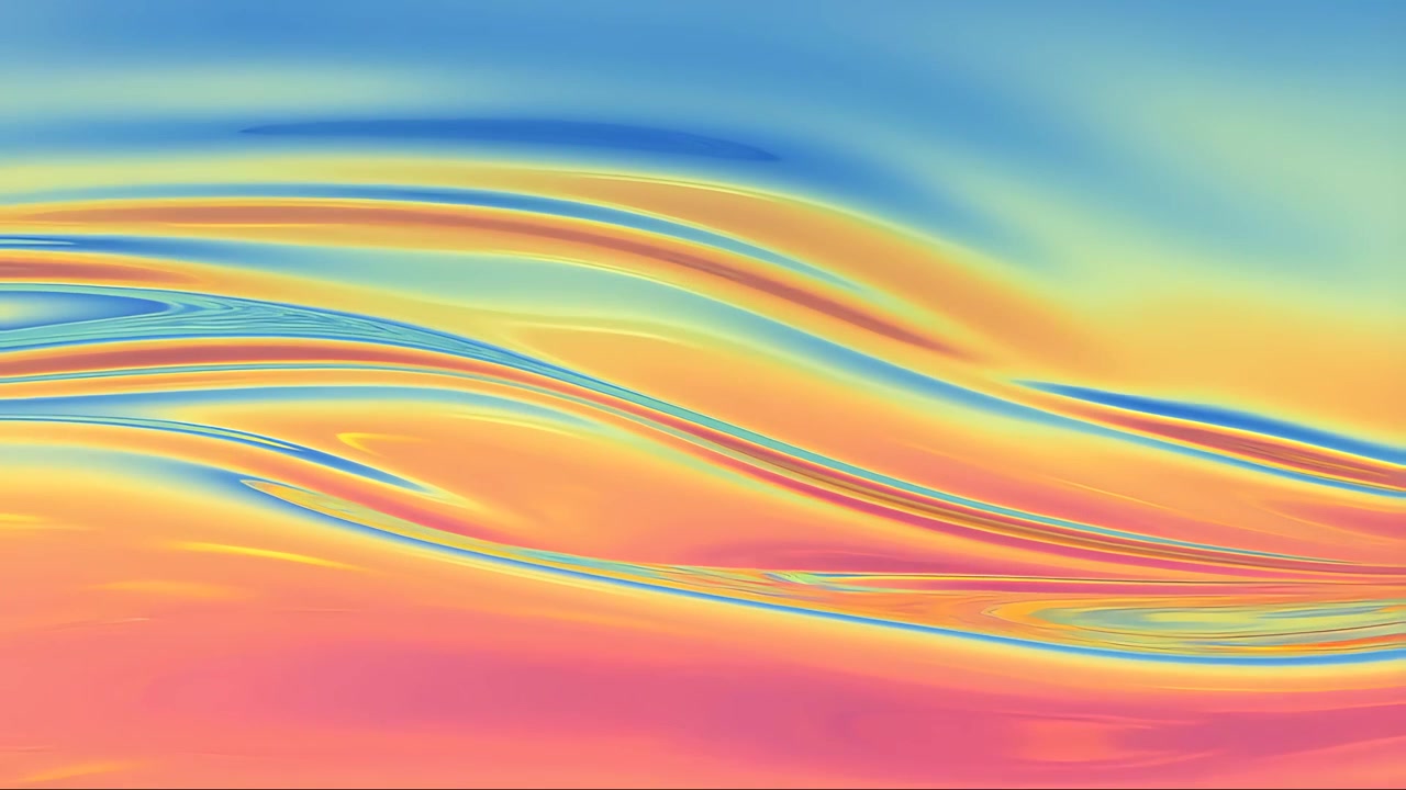 Abstract Fluid Motion Background 4K