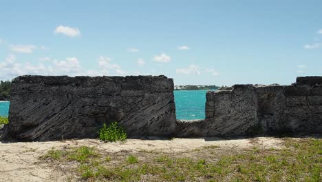 un fuerte en la ubicación de alcance del ferry en bermudas