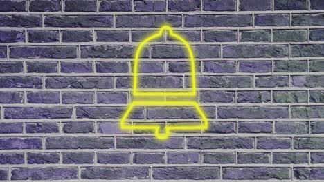 Thumbs-down-neon-sign-on-brick-wall-4k