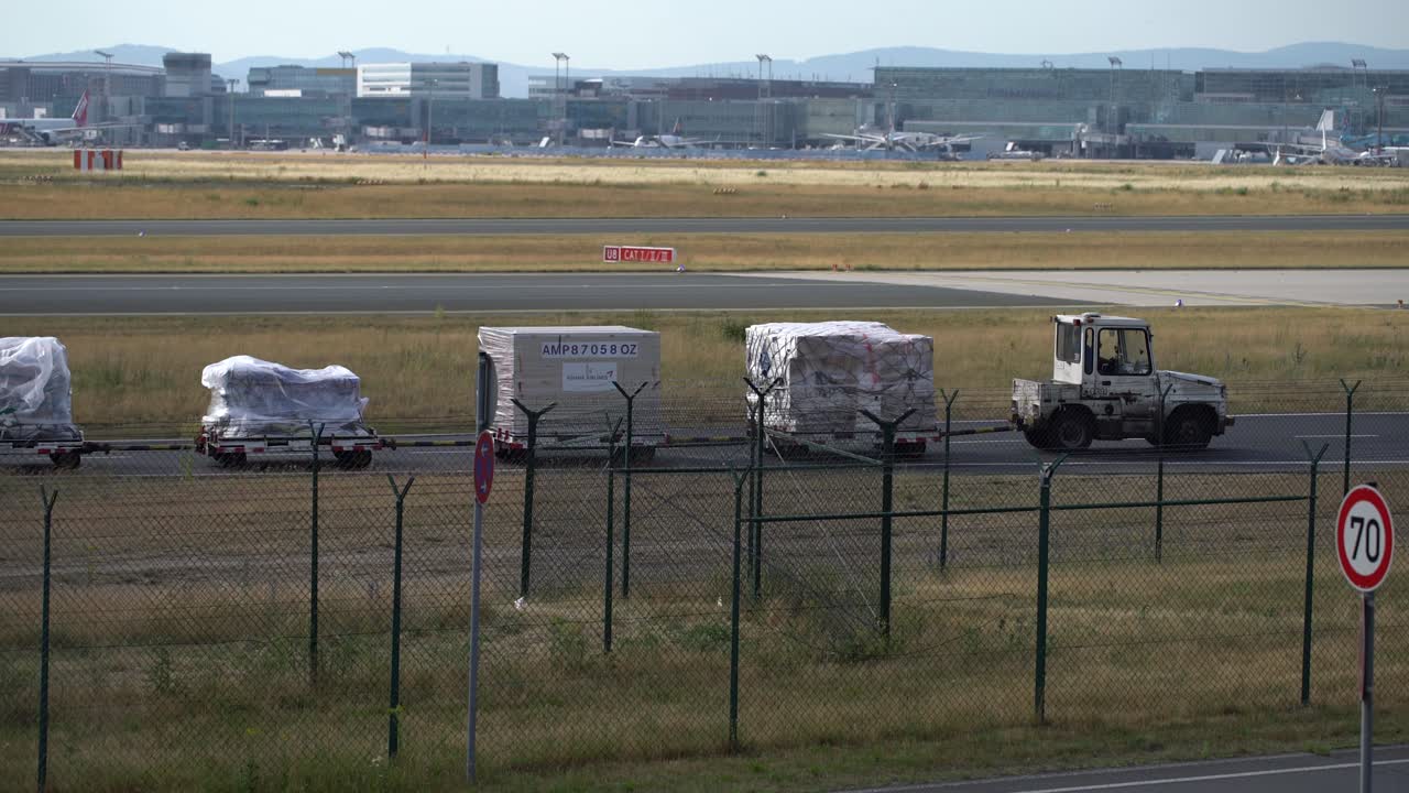 여객의 수하물 공항 수하물 로딩 및 분하.