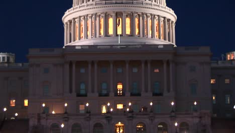 The-Camera-Slowly-Pans-Up-The-Capitol-Building-To-The-Beautiful-Capitol-Dome-With-The-Eagle-Statue-On-Top