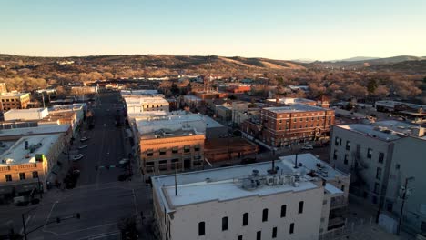 Prescott-Arizona-High-Aerial-of-Town