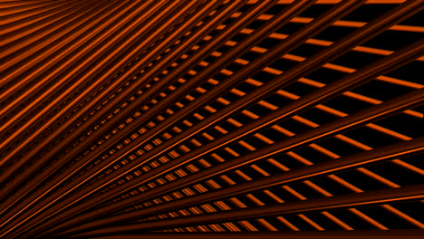 abstract copper tubes