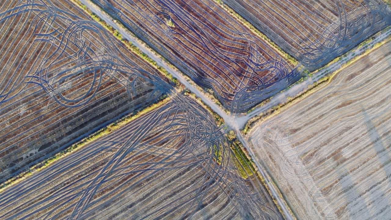 tomada de drones de algunos campos de cultivo