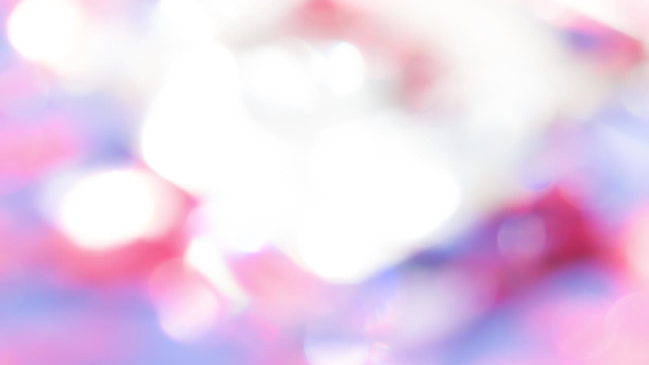 Bokeh from Bright Sapphires and Rubies