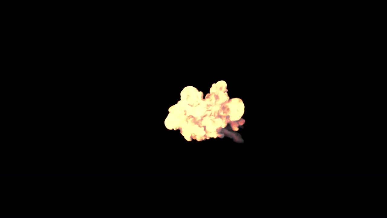 VFX Flames Element 02