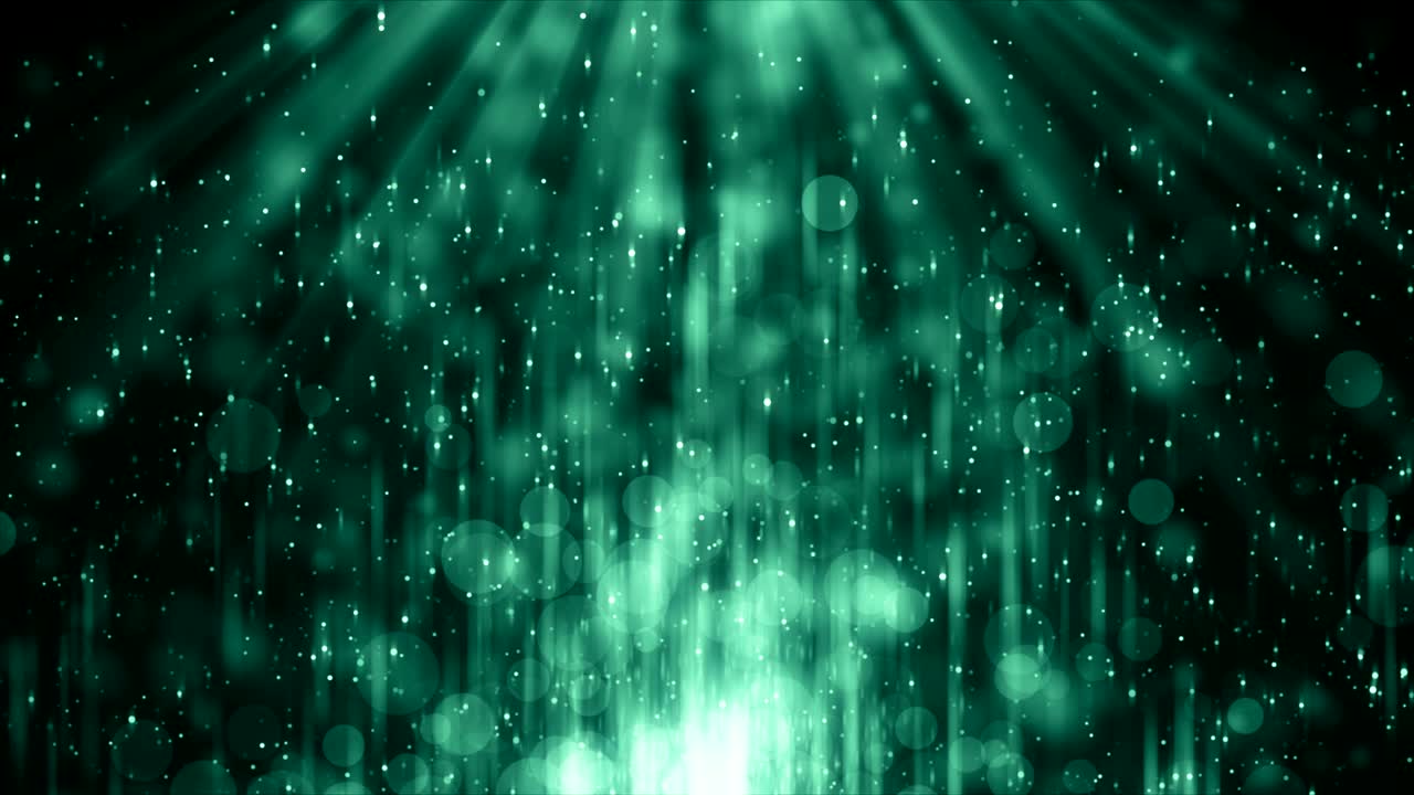 입자 먼지 추상적인 빛 보케 모션 제목 영화적 배경 루프