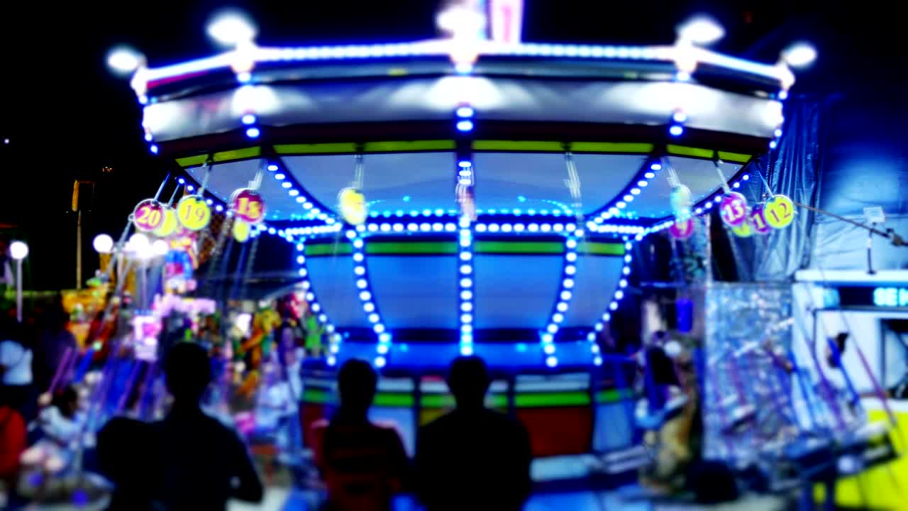 Carrusel para entretenimiento infantil