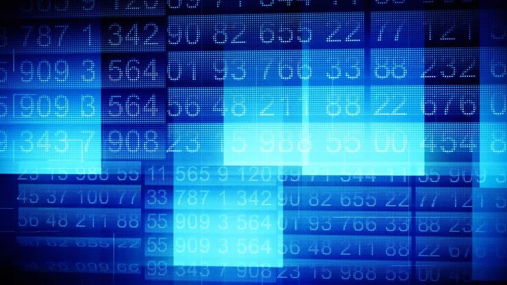 Numeri 3D che cambiano