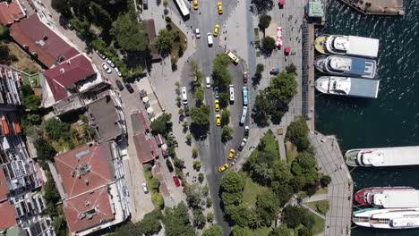 uskudar istanbul square aerial view