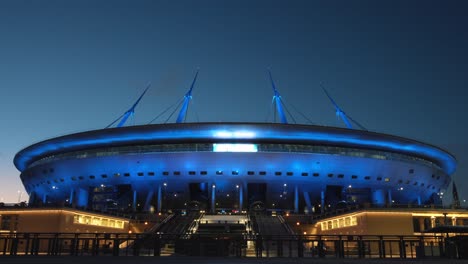 estadio zenith por la noche