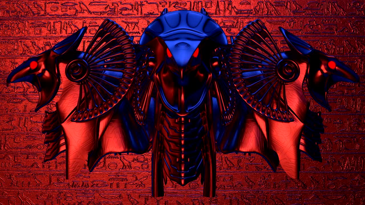 el bucle de la cabeza de horus vj