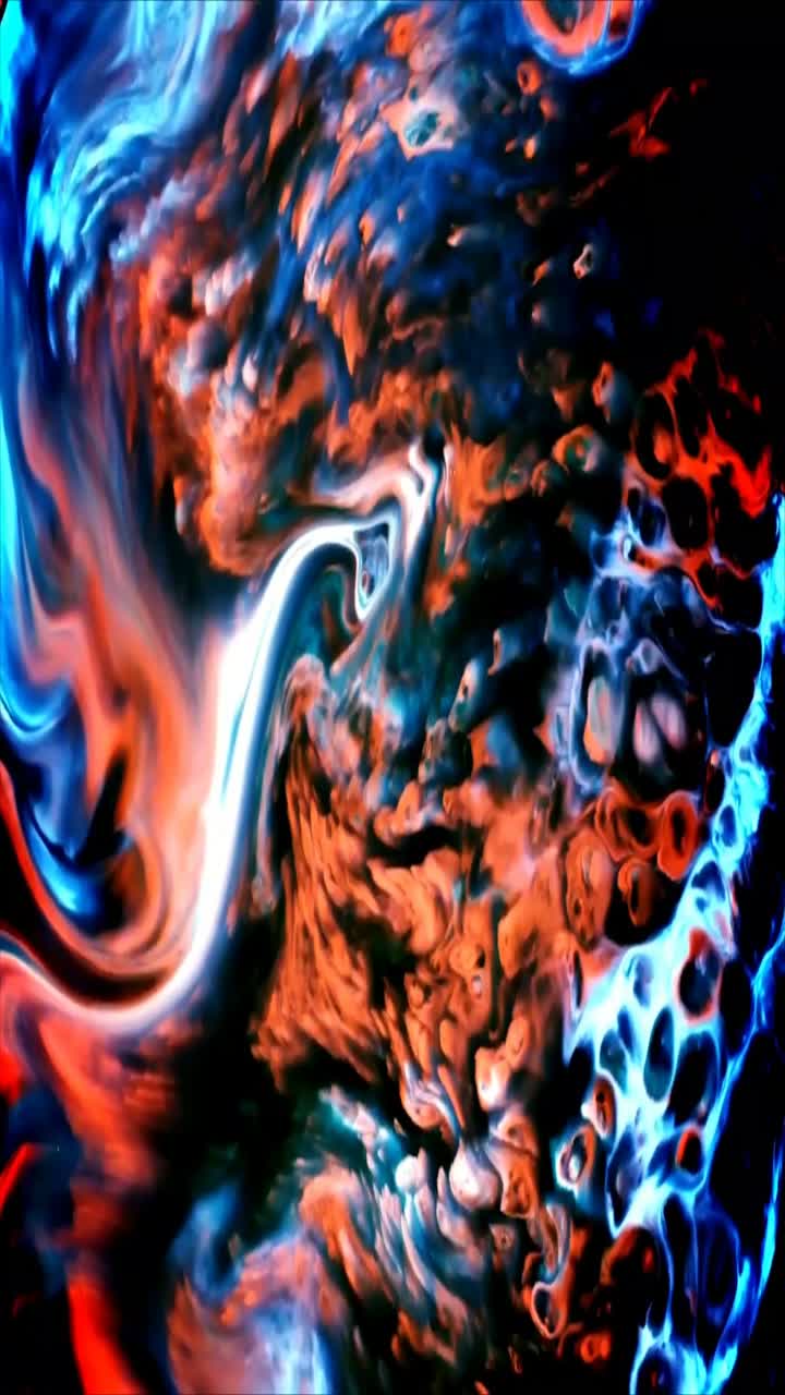 Sfondo dinamico con colori liquidi astratti vorticosi