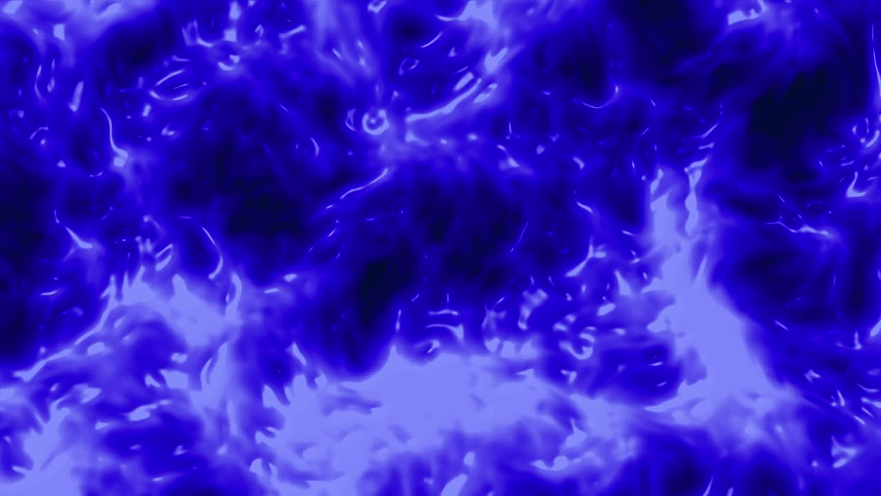 Sfondo astratto fluente con liquido blu e viola luminescente