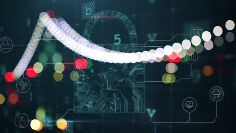 cyber crime and online security animation 4k