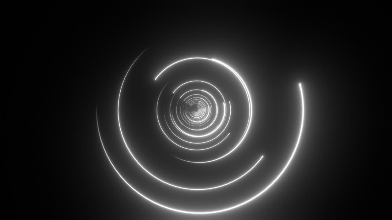 túnel circular resumido y brillante