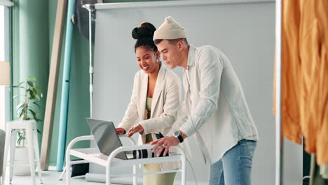two people working together in a studio