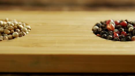 Various-spices-in-wooden-tray-4k