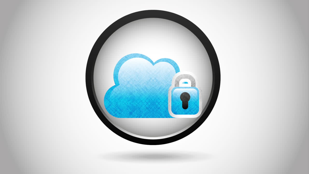 Cloud Security Icon