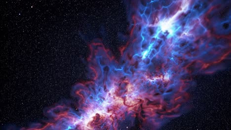 colorful nebulae in deep space