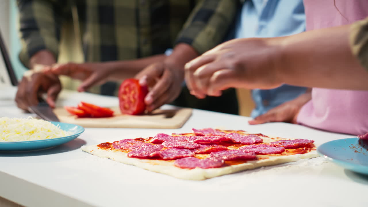 Making Pizza at Home