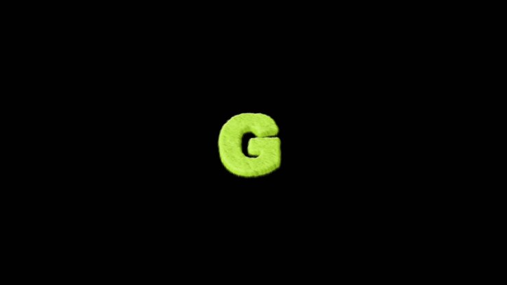 Letter G On Alpha