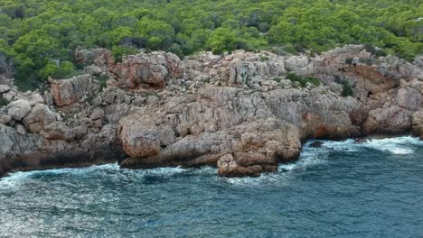 beautiful cliff on coastline