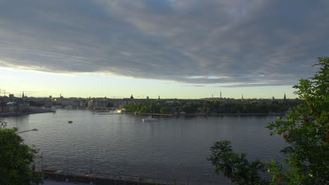 stockholm cloudy coast view