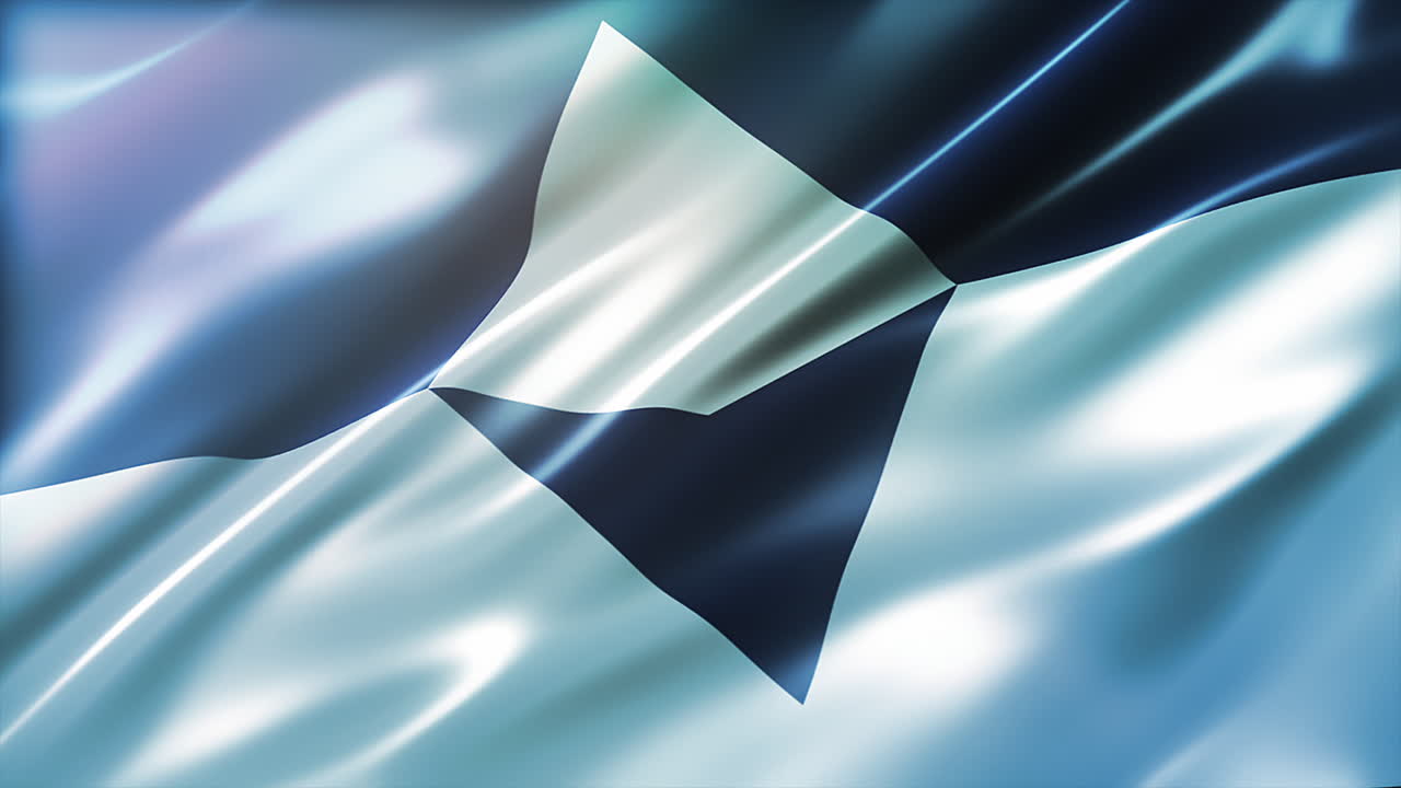 남대서양의 발, 포 뷰, 높은 각도, 반이는, 우아한 실크 텍스처, 영화와 같은 외관과 느낌, 현실적인 4k cg 애니메이션, 우아하고 느린 동작, 는, 원활한 루프 가능