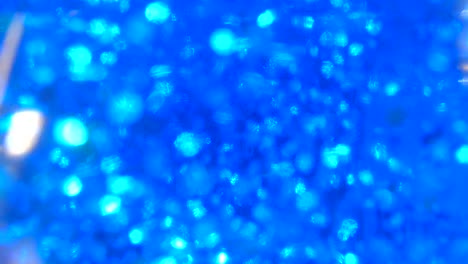 iluminación azul