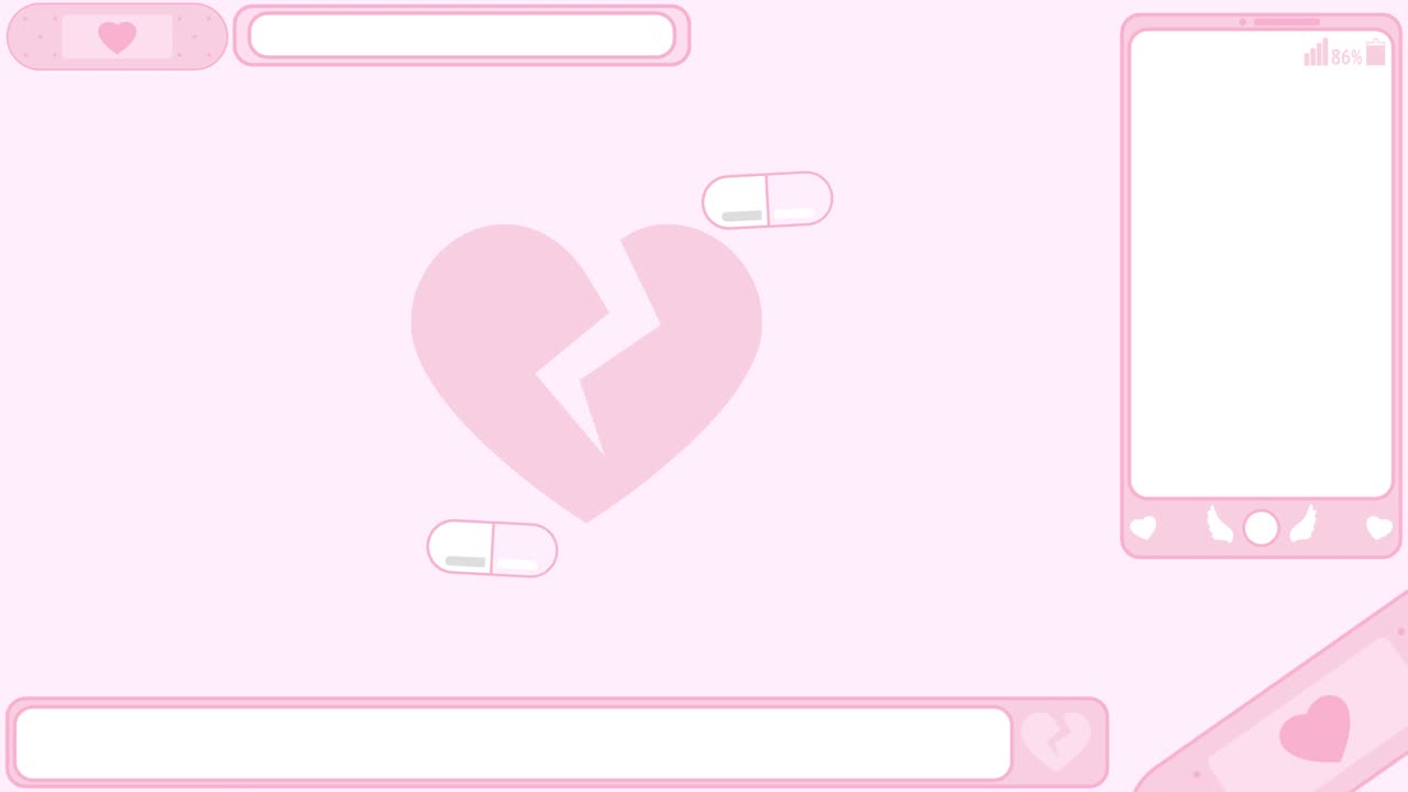 Kawaii phone Looping streaming background. 1080p (3).mp4