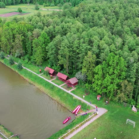 Comfortable suburban resort complex