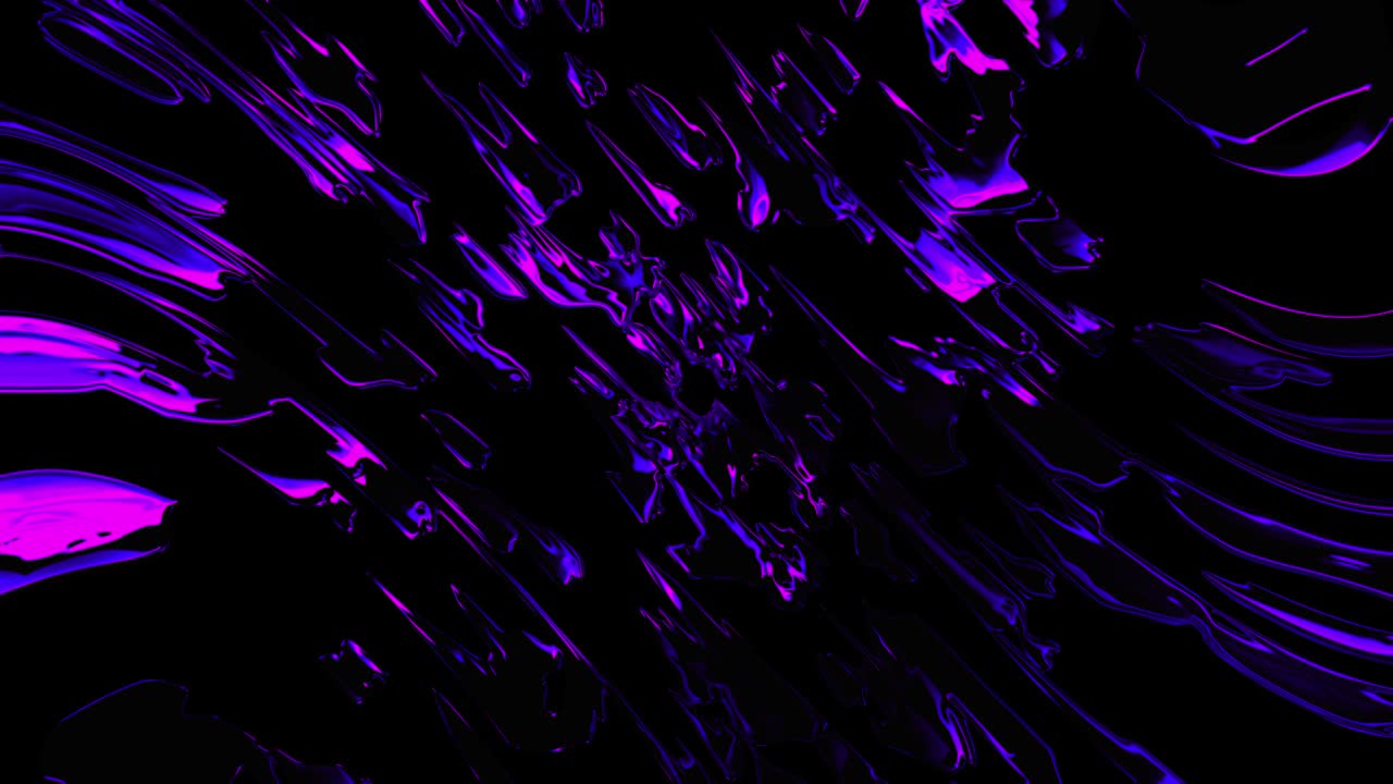 Computer generated the effect of flying water sprays. 3d rendering virtual background