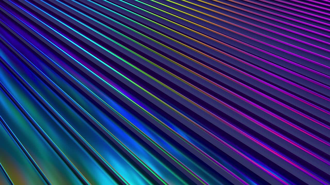 Abstract Iridescent Striped Background