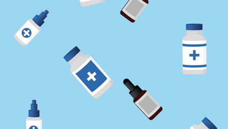 medical bottles pattern