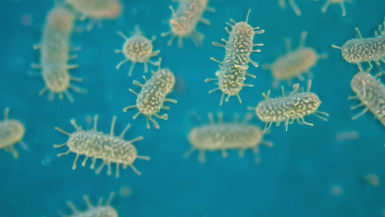 Microscopic Images of Bacteria