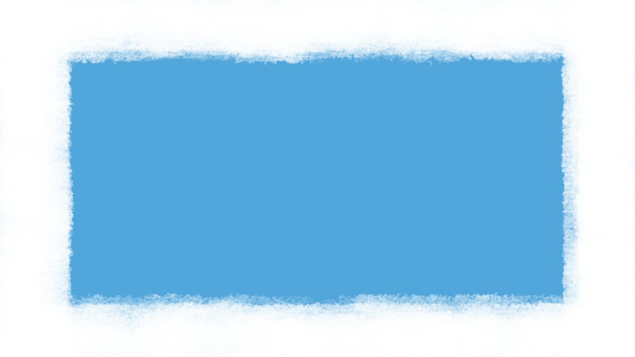 파란 바탕에 부드러운 색으로 칠한 프레임, 스 모션 애니메이션