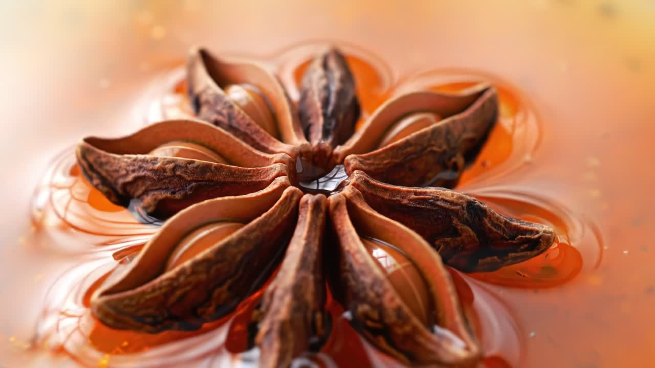 Star Anise in Liquid