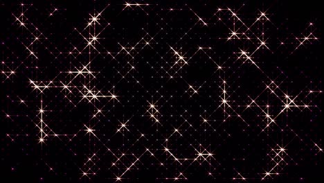 3d abstracto 4k fondo en bucle con luz de leds. chispas se deslizan entre los leds de punto, las partículas cubren todo el plano de todo el marco. flash correr en puntos. luma mate como canal alfa. luz cálida 1