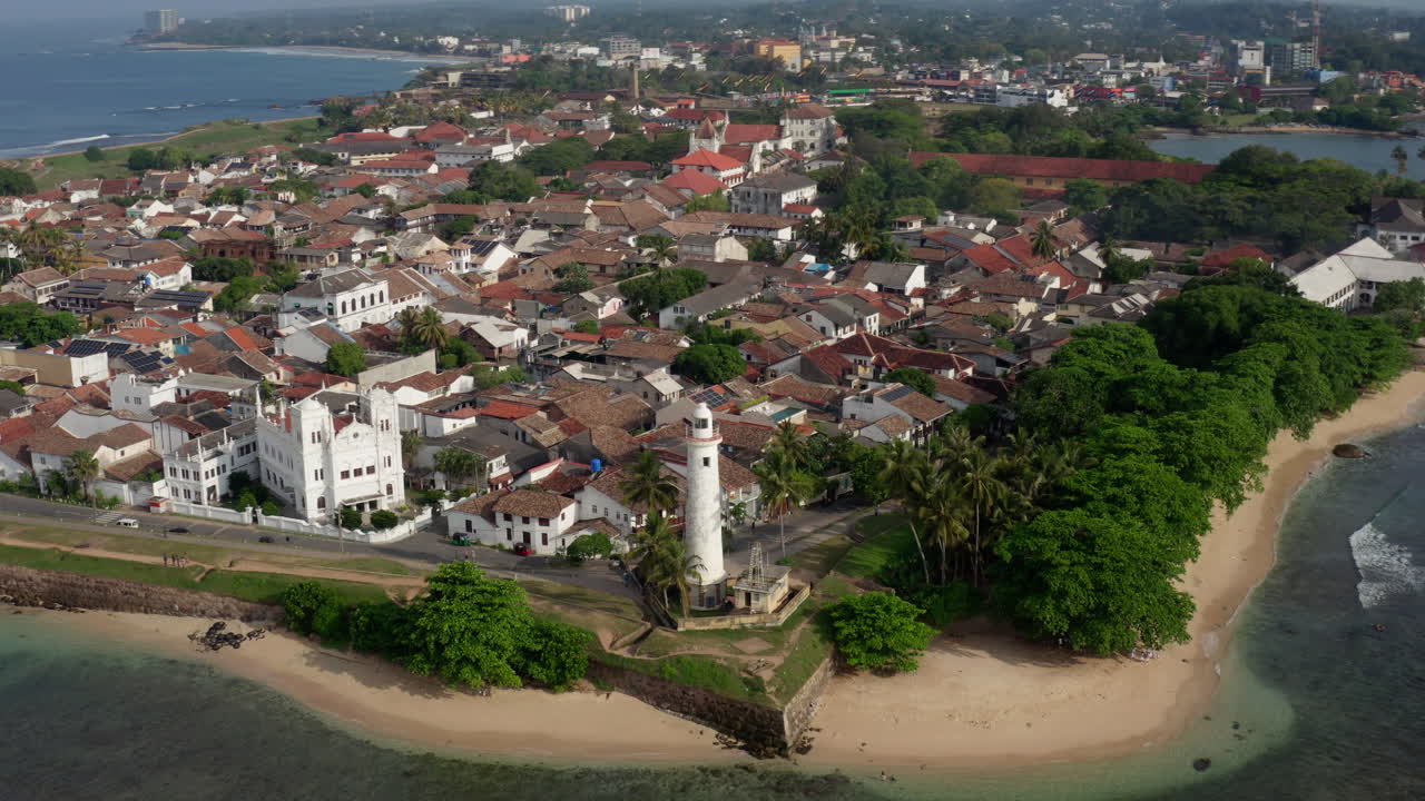 Luftaufnahme von Galle Fort, Sri Lanka