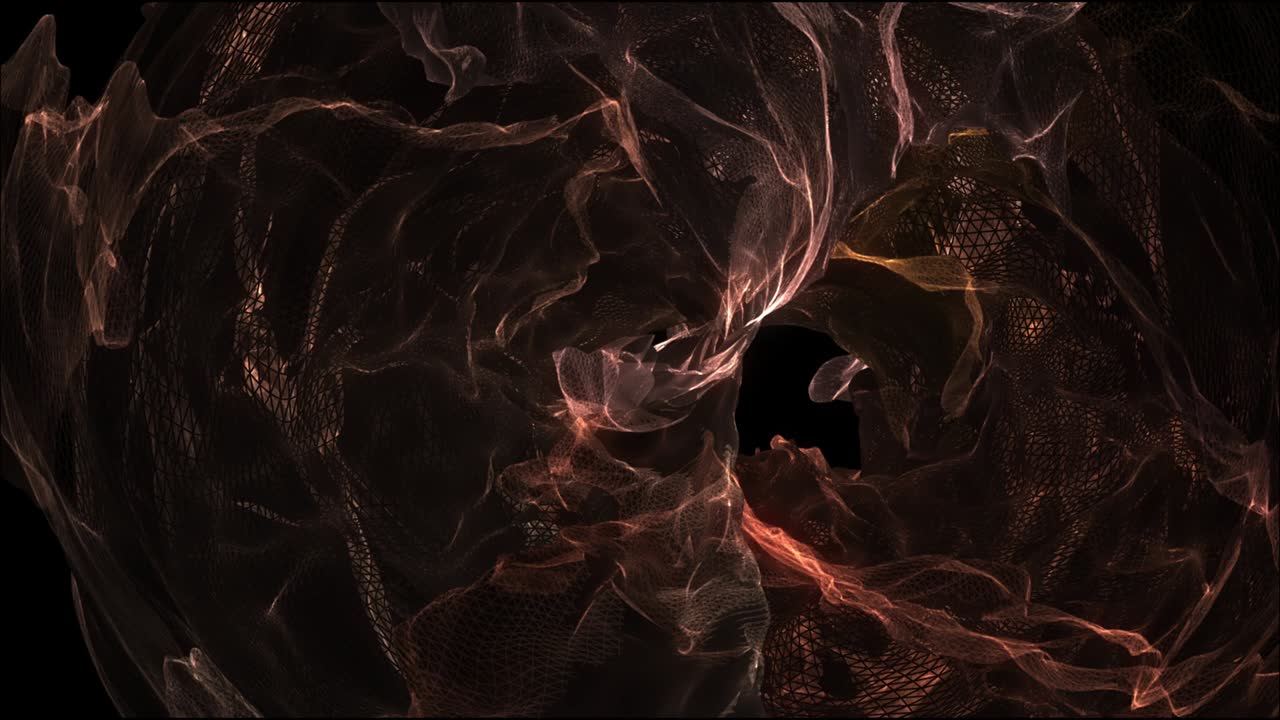 Energy space effect video background