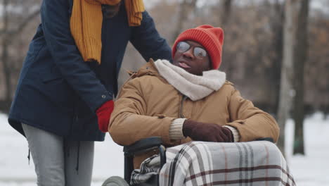 helping hand in the park