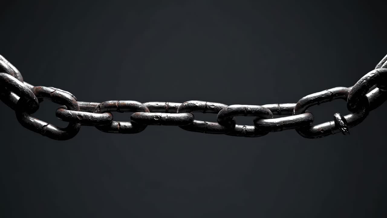 Rusty Chain Breaking