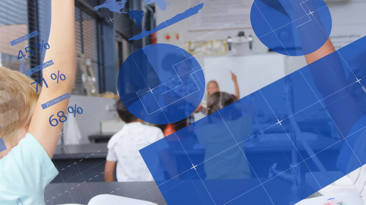 금융 그래프 전환과 함께 일하는 교실