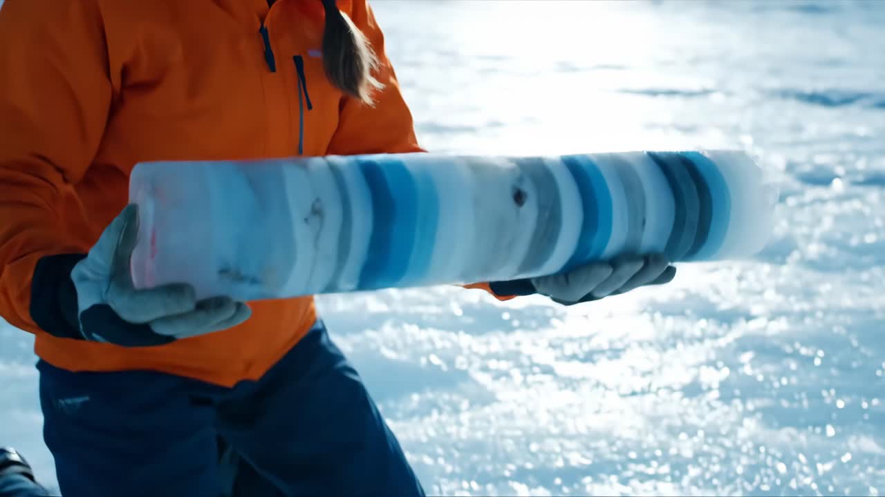 Extracting and Analyzing Ice Cores for Climate Research