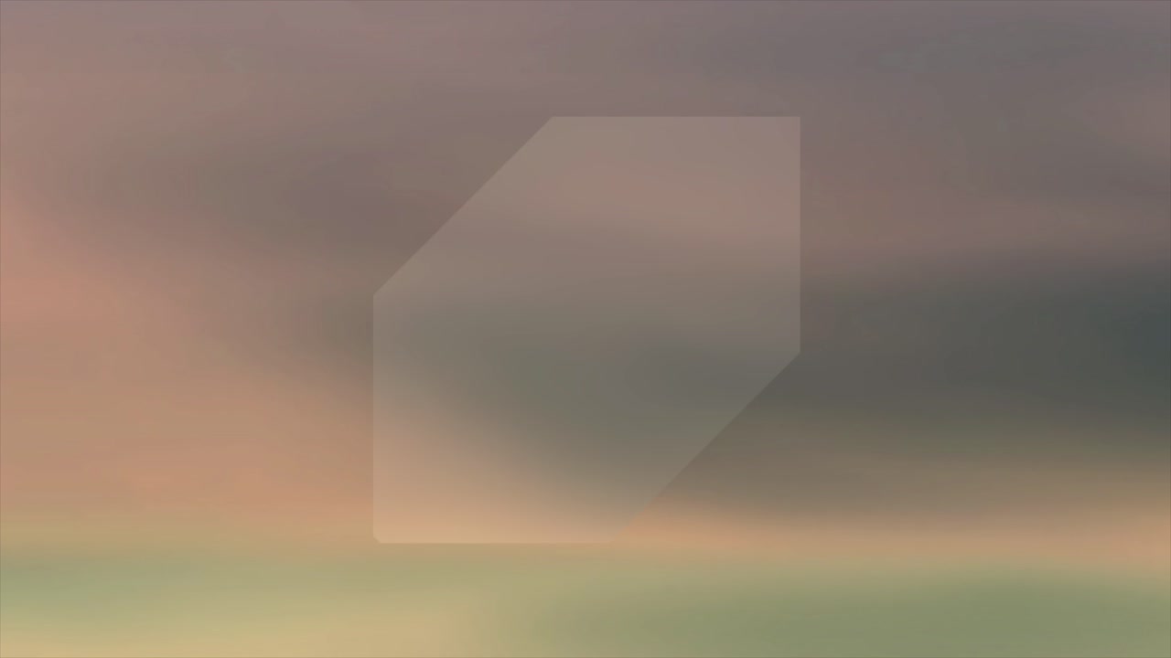 Abstract Gradient Background with Geometric Shape